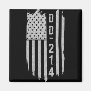 Vrouwen DD-214 Militaire Veteraan Gifts V-hals Magneet