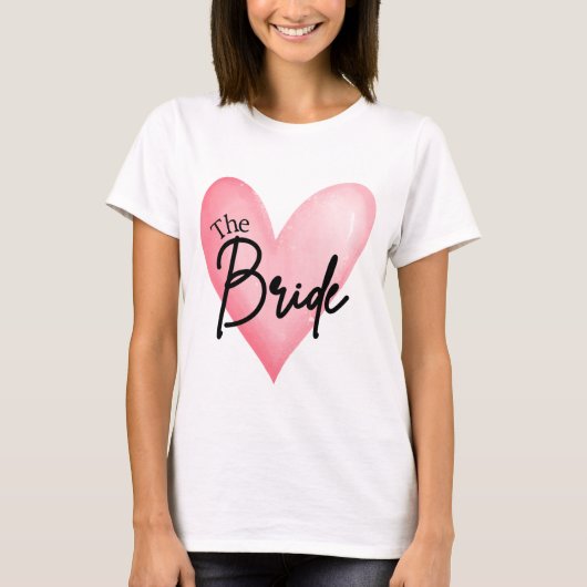 Vrouwen - De Bruid Stijlvolle T-shirt  (Voorkant)