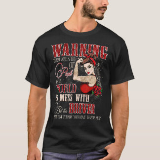 Vrouwen Deze chauffeur is degene die je wilt T-shirt