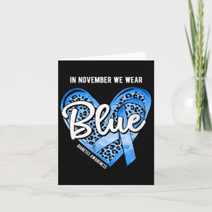 Vrouwen Diabetes Bewustzijn In November dragen we  Kaart