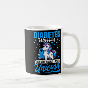 Vrouwen diabetes krijger, maar nog steeds magisch koffiemok