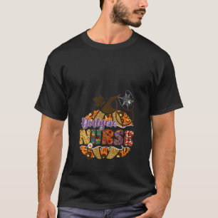 Vrouwen Dialyse Nurse Stethoscope Nursing Hallowee T-shirt