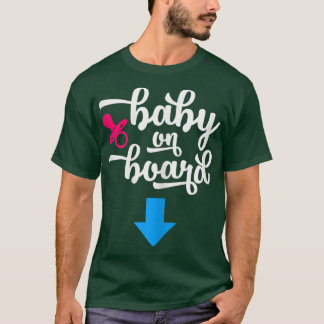 Vrouwen die aan boord van een moeder Baby zijn om  T-shirt