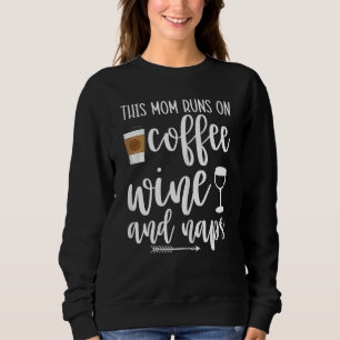 Vrouwen die deze moeder op koffiewijn rijdt en haa trui