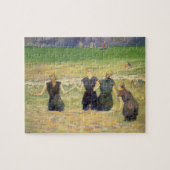 Vrouwen die Dieppe vangen door Paul Gauguin Legpuzzel (Horizontaal)