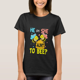 Vrouwen die hij of zij tante zijn, onthullen grapp t-shirt