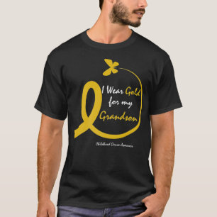 Vrouwen die ik goud heb Draag voor mijn kleinzoon T-shirt