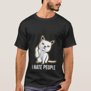 Vrouwen die ik haat mensen die boos zijn en de vin t-shirt