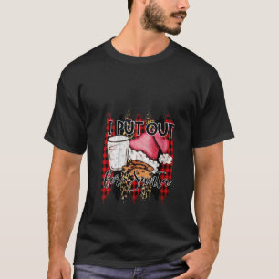 Vrouwen die ik voor Kerstman grappige kerst koekje T-shirt