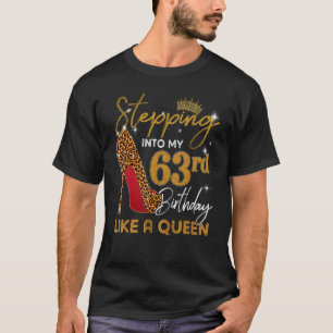 Vrouwen die mijn 63e verjaardag van de Fabulous si T-shirt