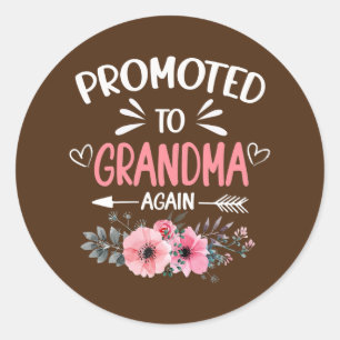 Vrouwen die opnieuw naar oma worden gepromoot: Nie Ronde Sticker