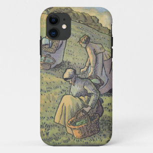 Vrouwen die paddenstoelen verzamelen, uit 'Travaux iPhone 11 Hoesje