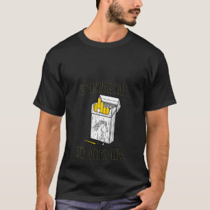 Vrouwen die roken doden net zo graag als esthetisc t-shirt