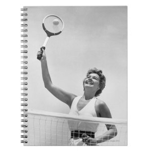 Vrouwen die Tennis spelen 2 Notitieboek