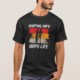 Vrouwen die tijdens hun leven een prettig leeftijd t-shirt