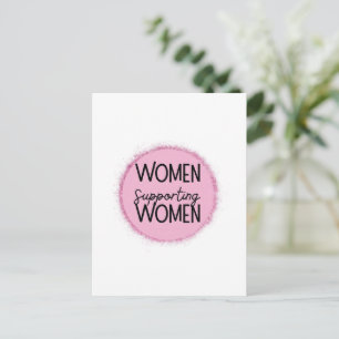 vrouwen die vrouwen steunen  feestdagenkaart