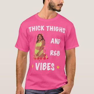 Vrouwen Dikke Dijen Rb Vibes T-shirt