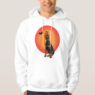 Vrouwen Doberman Dog Halloween Gift Puppy en Hoodie