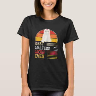 Vrouwen Dog  Beste Maltese moeder Oosters Moeders  T-shirt