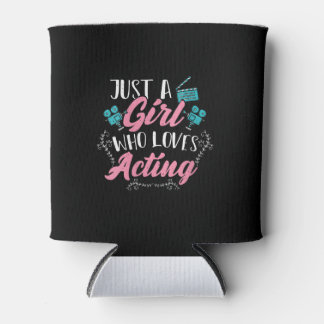 Vrouwen dragen een vrouw die graag iets doet. blikjeskoeler