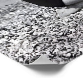 Vrouwen Drink Wijn, Zwart-wit Poster (Hoek)