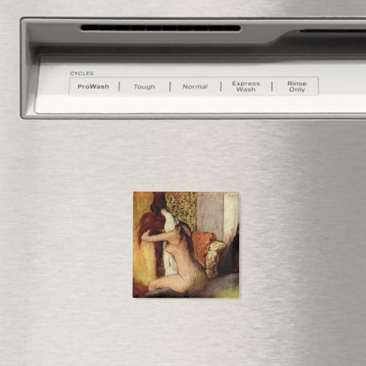 Vrouwen drogen haar nek magneet (Insitu (Vaatwasser))