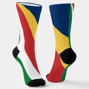 Vrouwen duurzame sokken met Seychellen kleuren