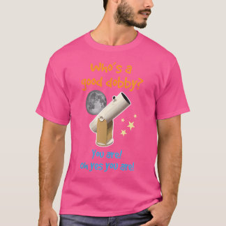 Vrouwen een goede Dobsonian Telescope Astronomie T-shirt