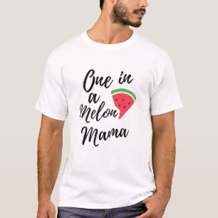 Vrouwen Een In Een Meloen Mama Grappige Watermeloe T-shirt