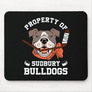Vrouwen Eigendom Van Sudbury Bulldog Pret Muismat