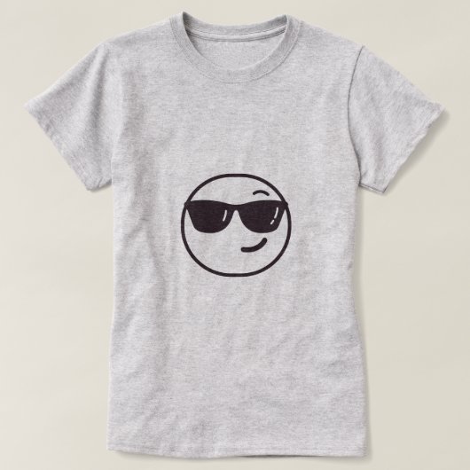 Vrouwen emoji shirt (Design voorkant)
