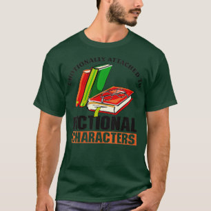Vrouwen Emotioneel aan Fictioneel Karakter vastgem T-shirt
