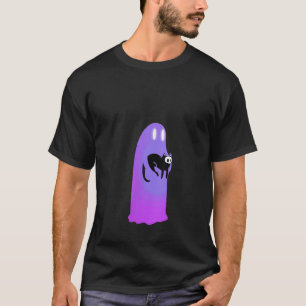 Vrouwen Enge geest houden griezelige schattige zwa T-shirt