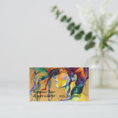 Vrouwen ervaren afsprakenkaartje (Staand voorkant)