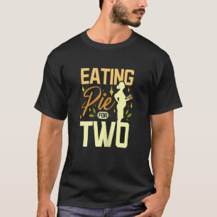 Vrouwen Eten taart voor twee T-shirt