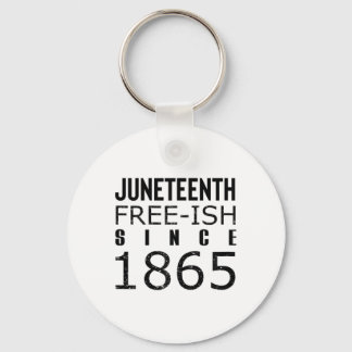 Vrouwen Freeish Juneteeth Sinds 1865 Zwarte Geschi Sleutelhanger