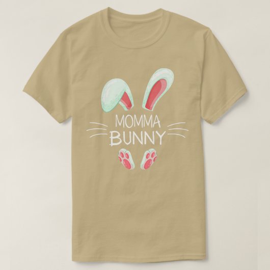 Vrouwen Funny Easter Day Costume Matching Cute Mom T-shirt (Design voorkant)
