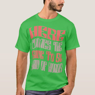 Vrouwen Funny Maid of Honor Bride om te matchen T-shirt