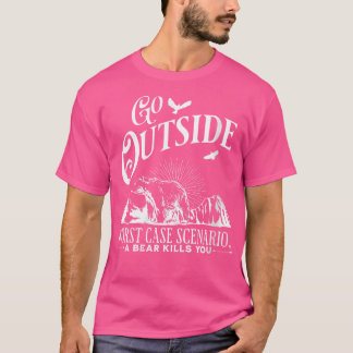 Vrouwen gaan buiten het ergste Hoesje Scenario a B T-shirt