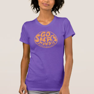 Vrouwen gaan SURF HAWAII T-Shirt