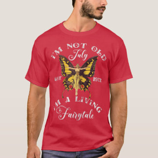 Vrouwen, geboren in juli 1972, geboortedag Vinta T-shirt