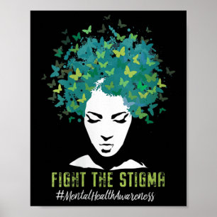 Vrouwen Geestelijke Gezondheid Bewustzijn Maand St Poster