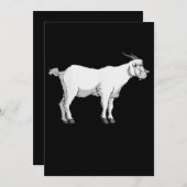 Vrouwen Geit Dragen Medisch Gezichtsmasker Grappig Save The Date (Voorkant / Achterkant)