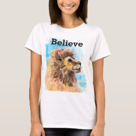 Vrouwen geloven Inspirerend T-shirt