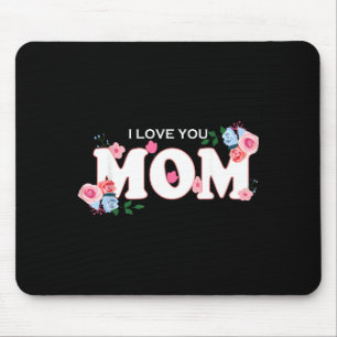 Vrouwen gelukkige moedersdag ik hou van je mama muismat