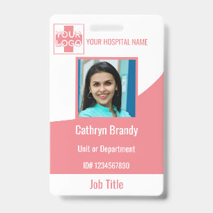 Vrouwen Gepersonaliseerd ziekenhuis of medisch per Badge
