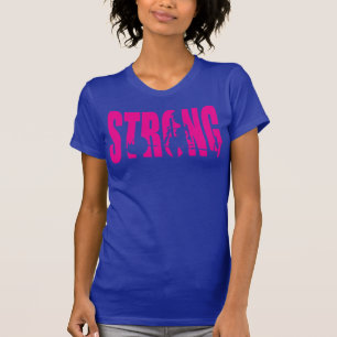 Vrouwen Gewichtheffen Motivatie - STRONG T-shirt