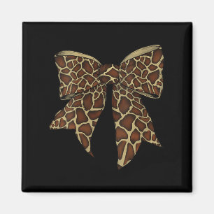 Vrouwen Giraffe Dierenpatroon Schattige Halloween Magneet