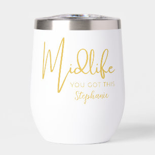 Vrouwen Goud Midlife You Got This 50ste Verjaardag