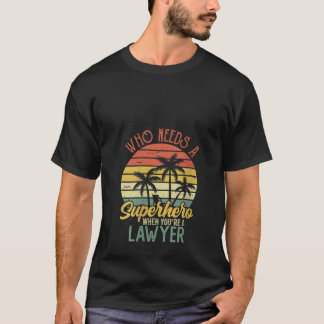 Vrouwen Grappig Advocate Superheld  T-shirt Voor M